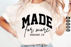 Made For More Ephesians Svg Design Product Image 1