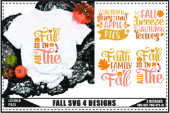 Fall Svg 4 Designs, Pumpkin Season Svg Product Image 1