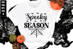 Spooky Season Svg, Halloween Ghost Svg Design Product Image 1