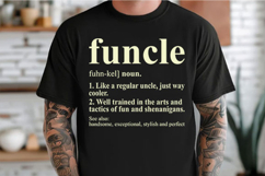 Funcle Definition fathers day Svg Design Product Image 2