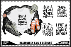 Halloween Svg 4 Designs, Funny Ghost Svg Product Image 1