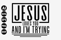 Bible Verse Svg Bundle, Love Like Jesus Svg, Bible Verse Svg Product Image 4
