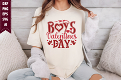 Boys Valentines Day Svg, Valentine's Day Svg Designs Product Image 1