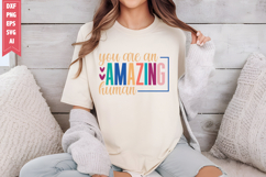 You Are an Amazing Human Svg, Motivation Svg Designs Product Image 1