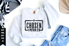 Chosen Svg, Christian Svg, Jesus God Svg Product Image 1