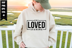 One Loved Grandma Svg, Grandma Svg Designs Product Image 1