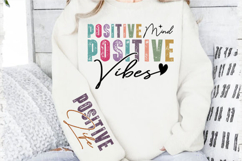 Positive Affirmations Life Mind Vibes Svg Design Product Image 2
