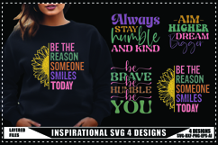 Inspirational Svg 4 Designs, Self Love Svg, Funny Quotes Svg Product Image 1