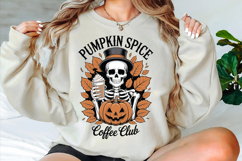 Pumpkin Spice Coffee Club Svg Designs Product Image 1