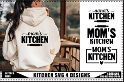 Kitchen Svg 4 Designs, Cooking Svg Designs Product Image 1