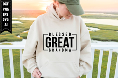 Blessed Great Grandma Svg, Grandma Svg Designs Product Image 1