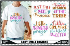 Funny Baby Svg, Newborn Svg, Cute Baby Saying Svg Product Image 1