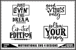 Motivation Svg 4 Designs, Self Love Motivation Svg Product Image 1
