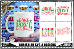 Christmas Svg 4 Designs, Funny Christmas Svg Product Image 1