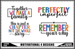 Motivation Svg 4 Designs, Self Love Motivation Svg Product Image 1