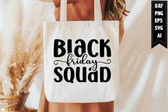 Black Friday Squad Svg, Black Friday Svg Designs Product Image 1