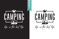 Camping Life is the Best Life Svg, Camping Svg Designs Product Image 1