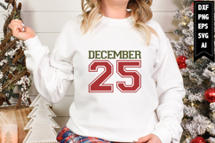 December 25 Svg, Christmas Svg, Xmas Svg Product Image 1