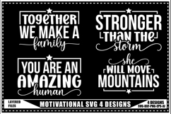 Motivation Svg 4 Designs, Self Love Motivation Svg Product Image 1
