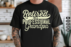 Father's Day T-Shirt for Granddad Svg Design Product Image 2