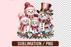 Coquette Christmas Polka Dot Leopard PNG Designs Product Image 1