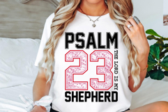 Psalm 23 SVG PNG the Lord is My Shepherd SVG Product Image 2
