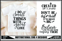 Motivational Svg 4 Designs, Self Love Motivation Svg Product Image 1