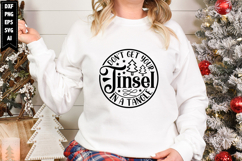 Don&#039;t Get Your Tinsel In A Tangle Svg, Christmas Svg Product Image 1