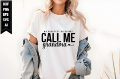 my greatest blessings call me grandma Svg, Grandma Svg Product Image 1