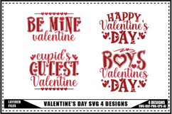 Valentine's Day Svg 4 Designs Product Image 1