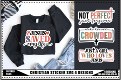 Christian Stickers 4 Designs, Religious Stickers Designs Product Image 1