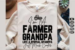 I'm A Farmer Grandpa Svg Design Product Image 2