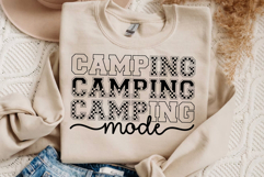 Camping Mode SVG PNG, Camping Svg Product Image 2