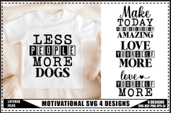Motivation Svg 4 Designs, Self Love Motivational Svg Designs Product Image 1