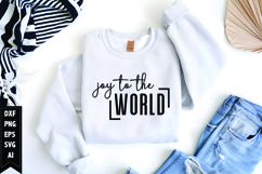 Joy to the World Svg, Christian Svg, Jesus God Svg Product Image 1