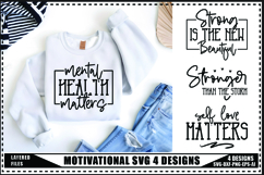 Motivation Svg 4 Designs, Self Love Motivation Svg Product Image 1