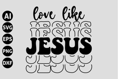 Bible Verse Svg Bundle, Love Like Jesus Svg, Bible Verse Svg Product Image 7
