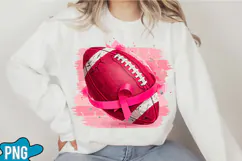 Retro Football Pink PNG Designs Product Image 2