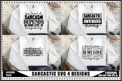 Funny Sarcastic Svg 4 Designs Product Image 1