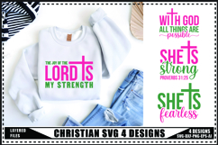 Christian Svg 4 Designs, Religious SVG, Jesus God Svg Product Image 1