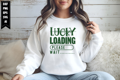 Luck Loading Please Wait Svg, St. Patrick's Day Svg Designs Product Image 1