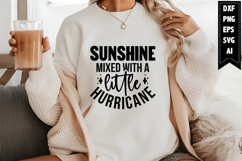 Sunshine Mixed with a Little Hurricane Svg Product Image 1
