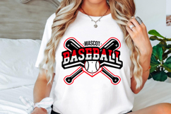Mascot Baseball Svg Cut Files Creative Art Product Image 2