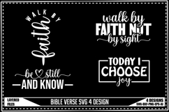 Bible Verse Svg 4 Designs, Religious Svg, God Svg Product Image 1