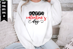Happy Valentine's Day Svg, Valentine Shirt Designs Product Image 1