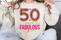 50 and Fabulous Svg, Fabulous Svg Cut Files Creative Art Product Image 2