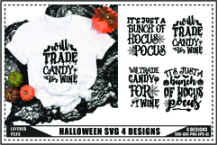 Halloween Svg 4 Designs, Halloween Ghost Trendy Svg Designs Product Image 1