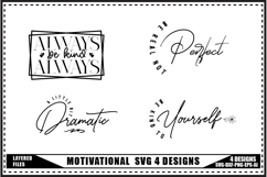 Motivation Svg 4 Designs, Self Love Motivation Svg Product Image 1