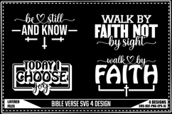 Bible Verse Svg 4 Designs, Religious Svg, God Svg Product Image 1