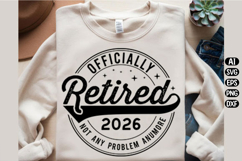 Officially Retired Svg Design Product Image 1